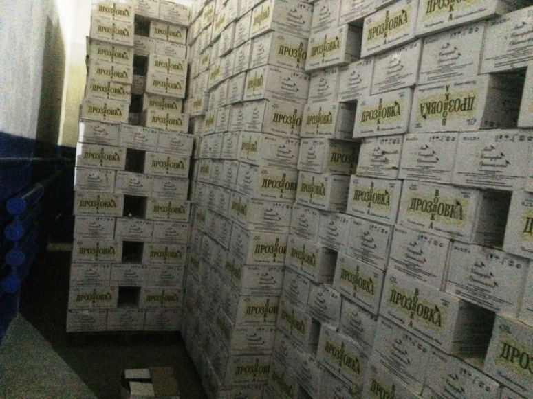 Читинские полицейские изъяли 58 тонн незаконной водки
