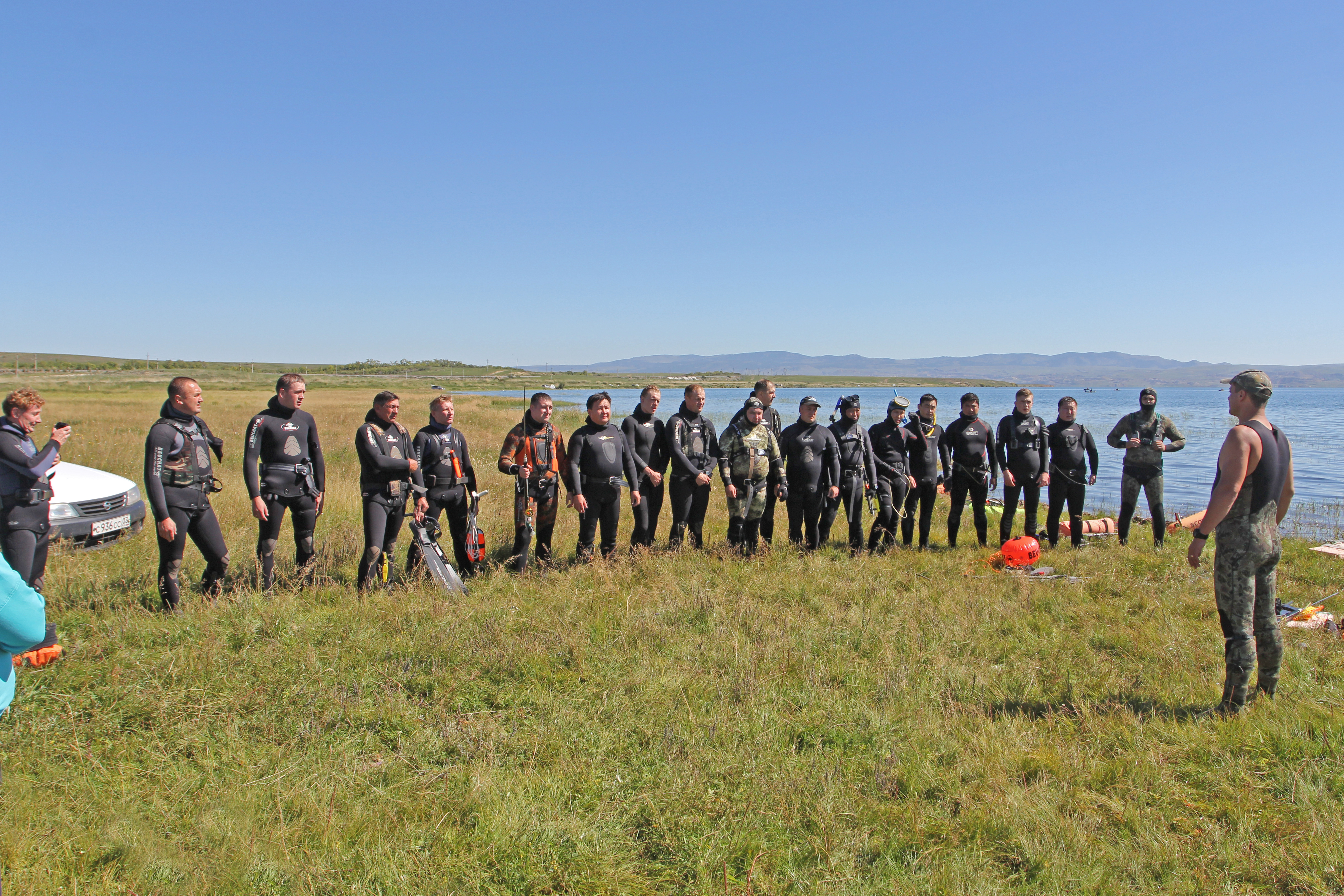 Команда из Забайкалья выиграла кубок по подводной охоте в Бурятии