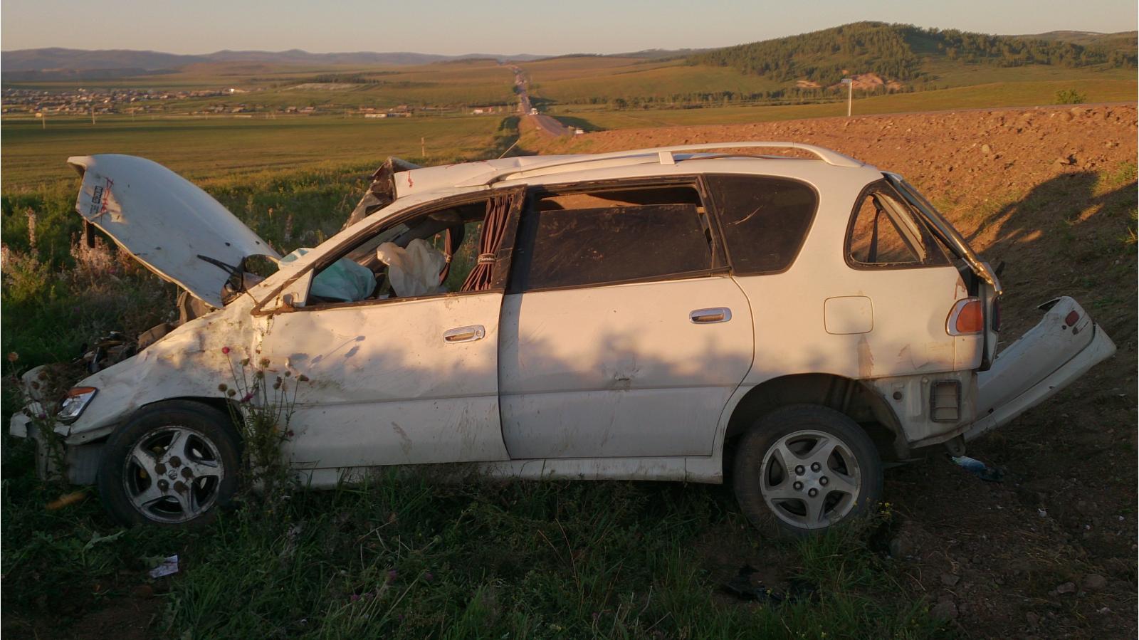 Водитель ВАЗа перевернулся и погиб в ДТП в Карымском районе