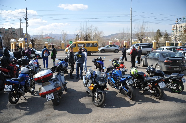Акцию «Внимание - мотоциклист!» провели ГИБДД и мотоциклисты в Чите