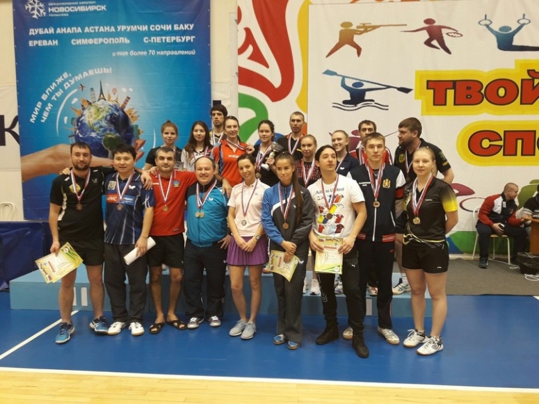 Читинские теннисистки выиграли четыре золотые медали чемпионата Сибири