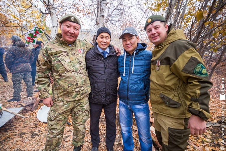 Воевавший на Донбассе уроженец Забайкалья «Ваха» посетил военно-патриотические игры в Бурятии